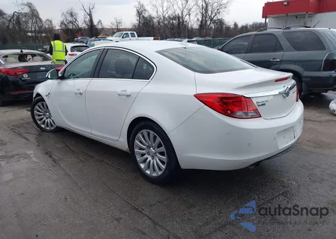 2011 Buick Regal Cxl Turbo Russelsheim from USA, damaged, VIN W04GV5EV9B1124227